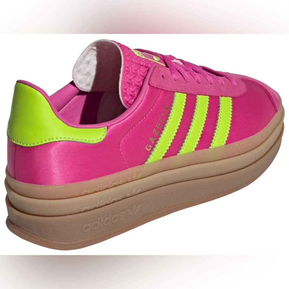 NWT Adidas Gazelle Bold Women's Platform Sneakers Size 7.5 - Picture 10 of 13